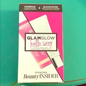 Glam glow super mud and glowstarter masks